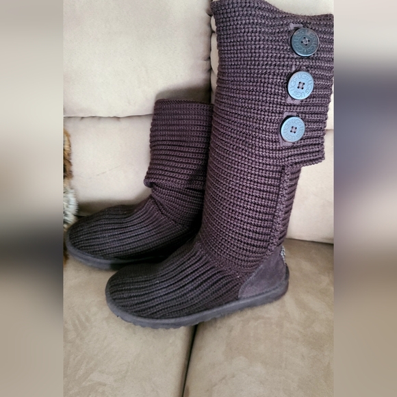 Ugg Cardi Knit Rib Boot - Picture 2 of 8